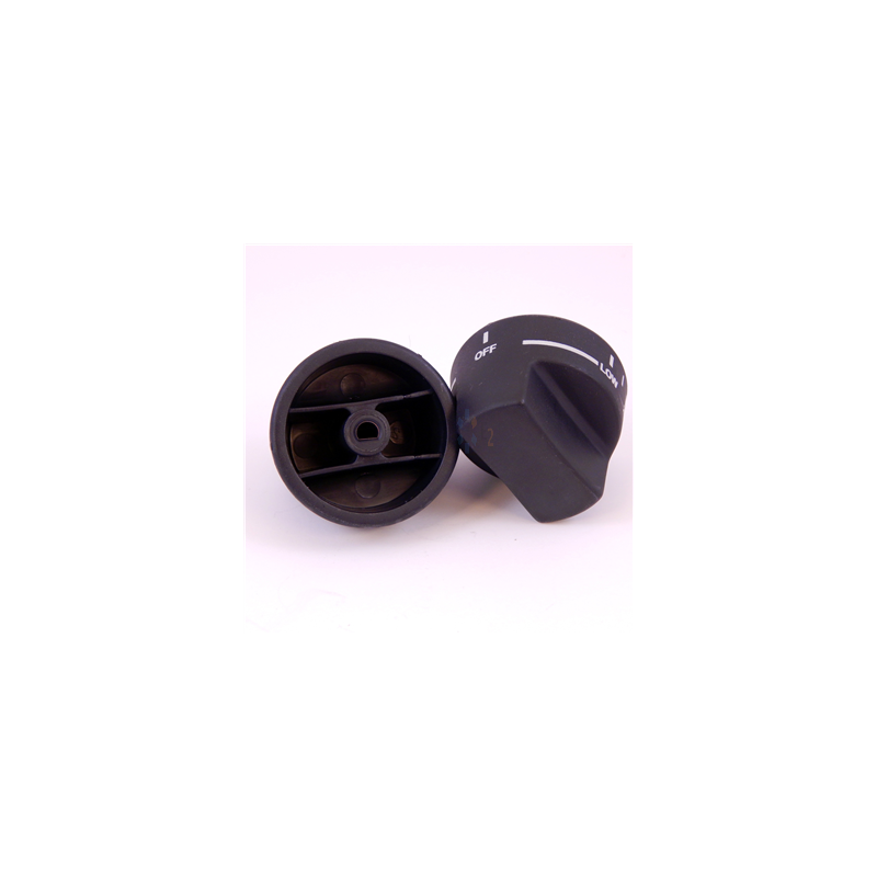 Black Griddle Control Knob