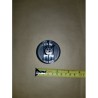 PLASTIC BLACK KNOB WITH INOX CAP