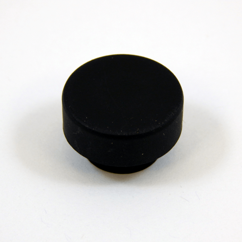Black button