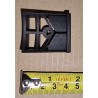 Handle Spacers Black Plastic twin pack