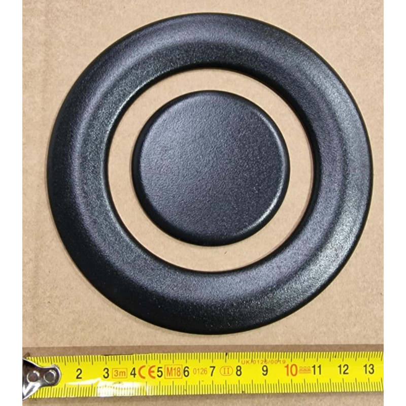 Outer and Inner Burner Caps for Wok Ring