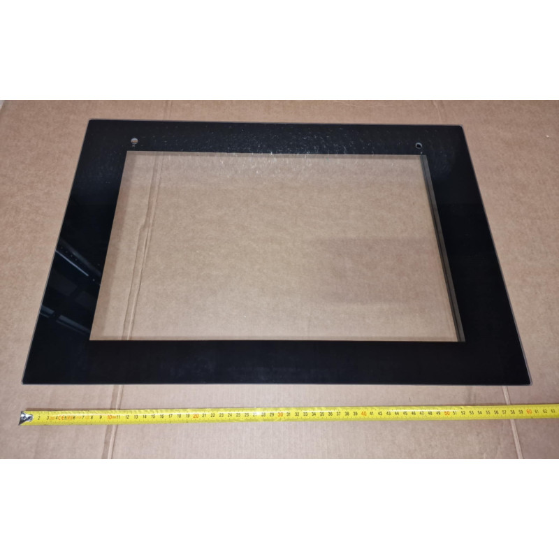 FRONT GLASS PREP.60X60 D.CAV BIGSIDE DOOR. BLACK