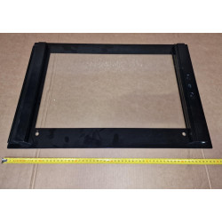 FRONT GLASS PREP.60X60 D.CAV BIGSIDE DOOR. BLACK