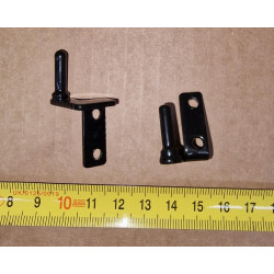 Door hinges top and bottom