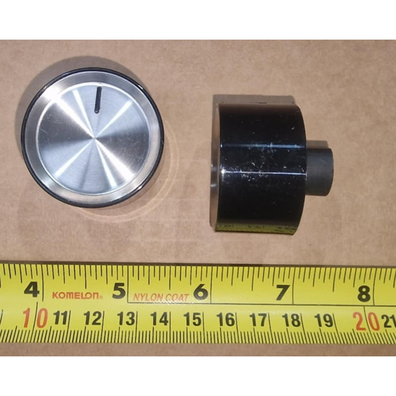 PLASTIC KONB A2 MODEL BLACK 11 mm