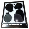 Ceramic Hob top- Black