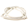 Gasket assembly, door