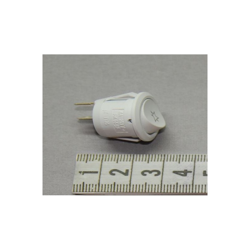 BUTTON IGNITION WHITE