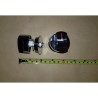 Oven Control Knob Chrome with Red Indicator
