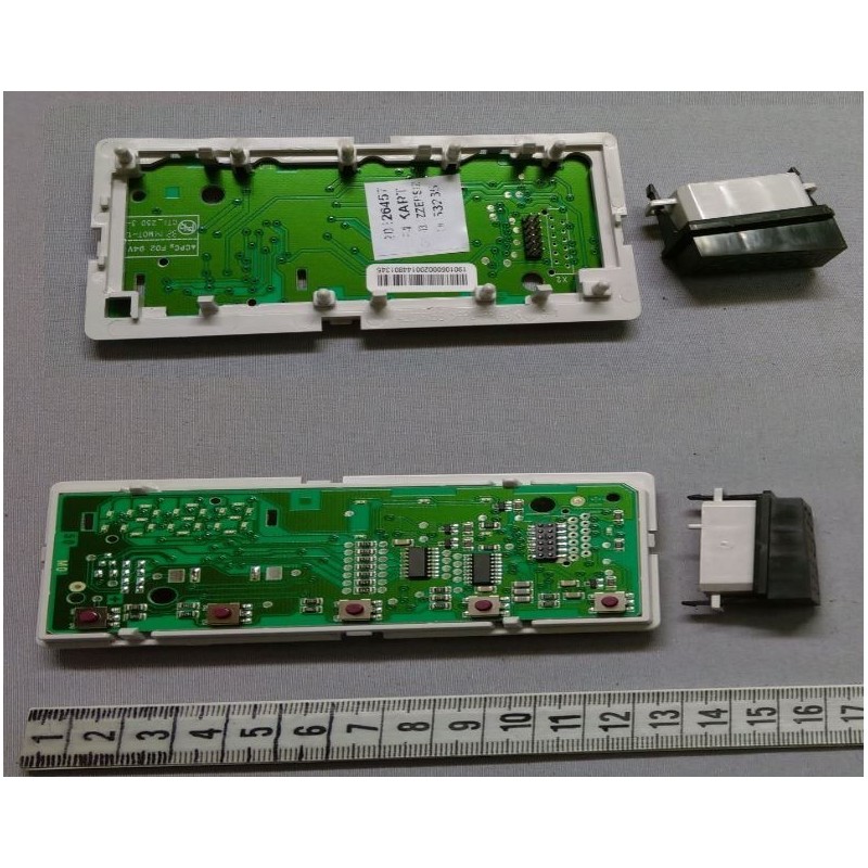 F4.CARD GR.WITHOUT BUZZER-AMBER